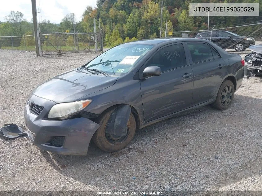 2009 Toyota Corolla Le/Xle VIN: JTDBL40E199050529 Lot: 40409621