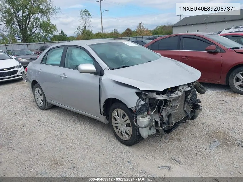 2009 Toyota Corolla Xle VIN: 1NXBU40E89Z057371 Lot: 40409912