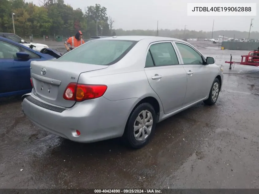 JTDBL40E199062888 2009 Toyota Corolla Le