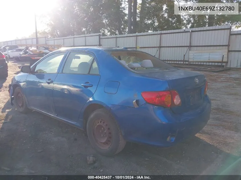 2009 Toyota Corolla S/Le/Xle VIN: 1NXBU40E69Z132780 Lot: 40425437