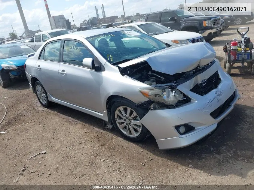 2009 Toyota Corolla S VIN: 2T1BU40E49C162071 Lot: 40435476