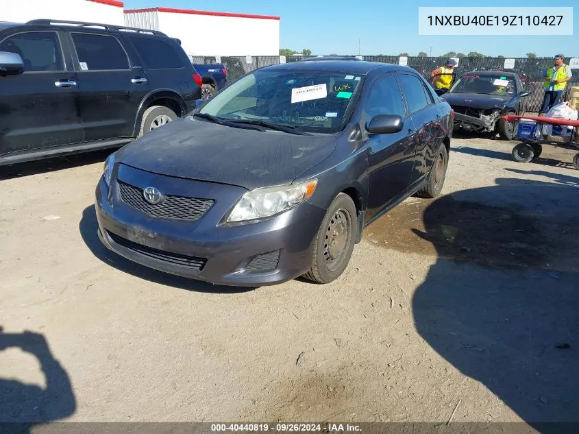 2009 Toyota Corolla S/Le/Xle VIN: 1NXBU40E19Z110427 Lot: 40440819