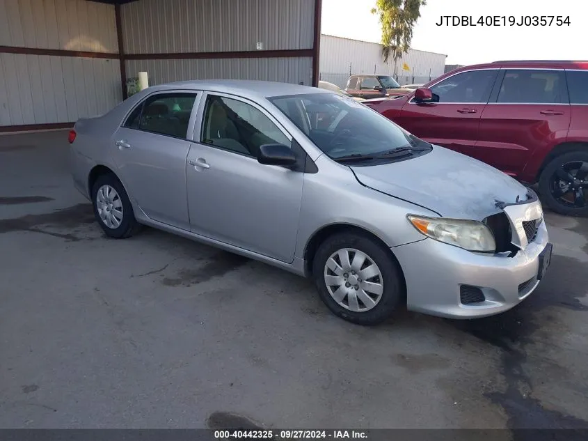 JTDBL40E19J035754 2009 Toyota Corolla