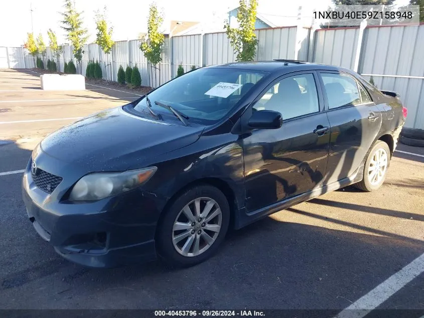 1NXBU40E59Z158948 2009 Toyota Corolla S