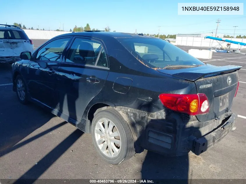 2009 Toyota Corolla S VIN: 1NXBU40E59Z158948 Lot: 40453796