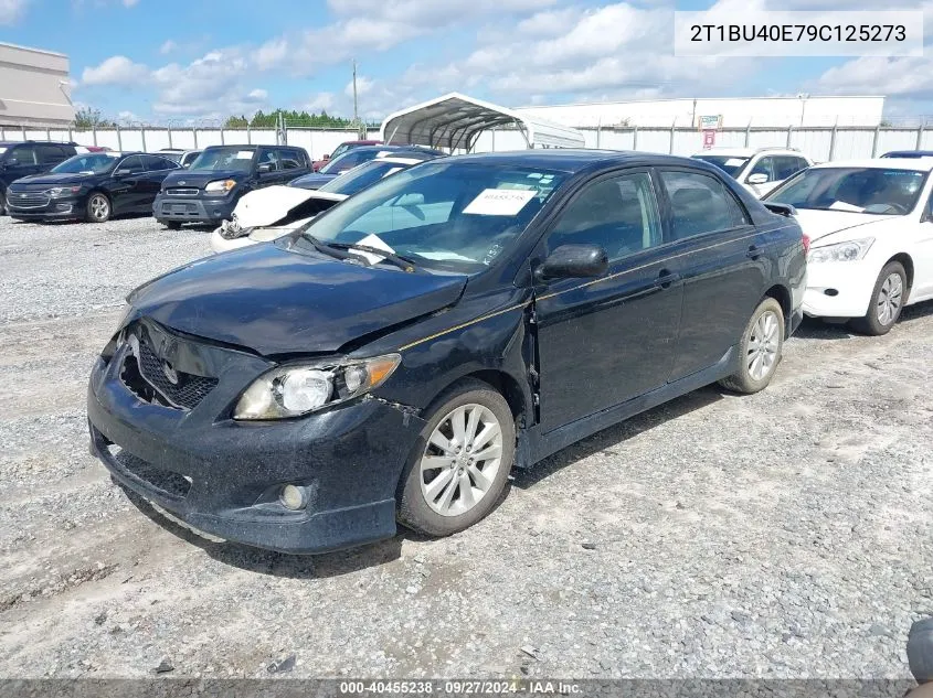 2009 Toyota Corolla S VIN: 2T1BU40E79C125273 Lot: 40455238