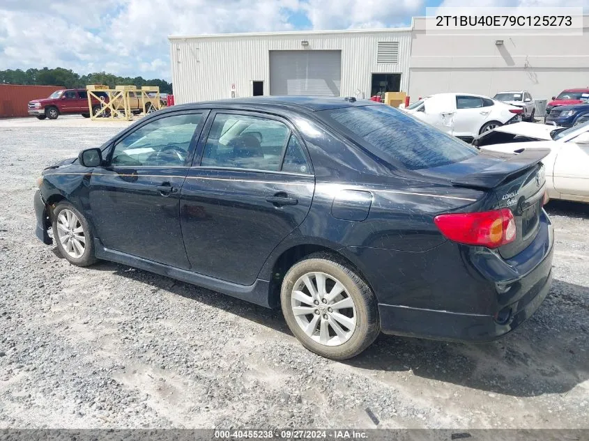 2009 Toyota Corolla S VIN: 2T1BU40E79C125273 Lot: 40455238