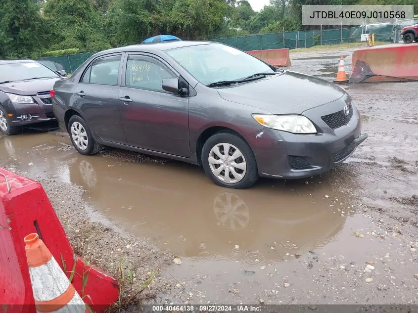 2009 Toyota Corolla Le VIN: JTDBL40E09J010568 Lot: 40464138