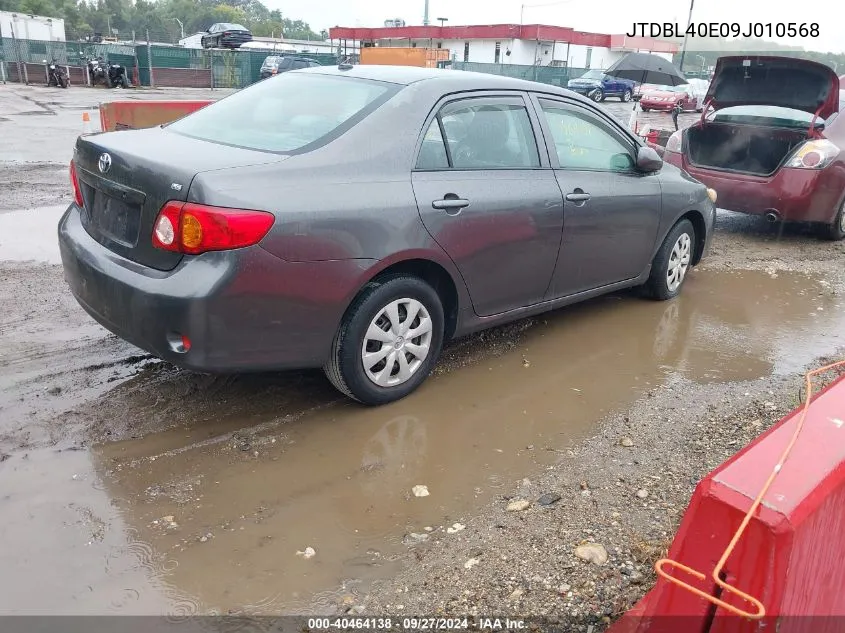 2009 Toyota Corolla Le VIN: JTDBL40E09J010568 Lot: 40464138