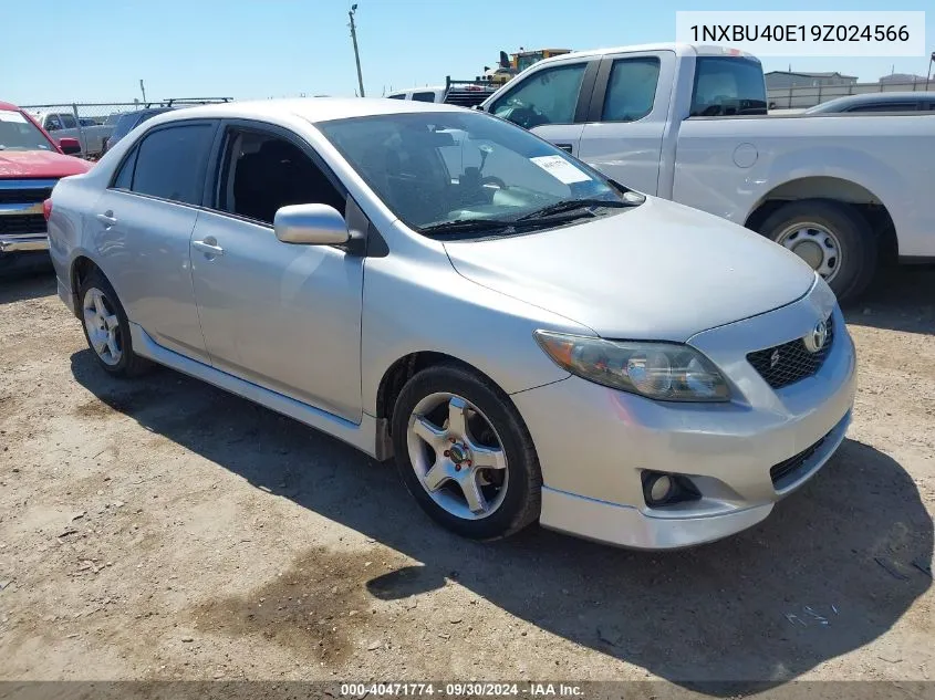 2009 Toyota Corolla S VIN: 1NXBU40E19Z024566 Lot: 40471774