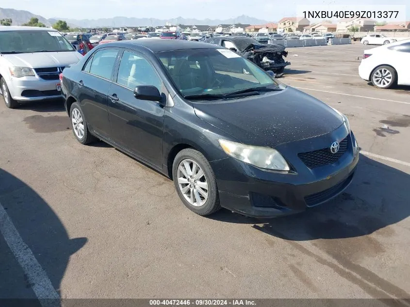 2009 Toyota Corolla Le VIN: 1NXBU40E99Z013377 Lot: 40472446