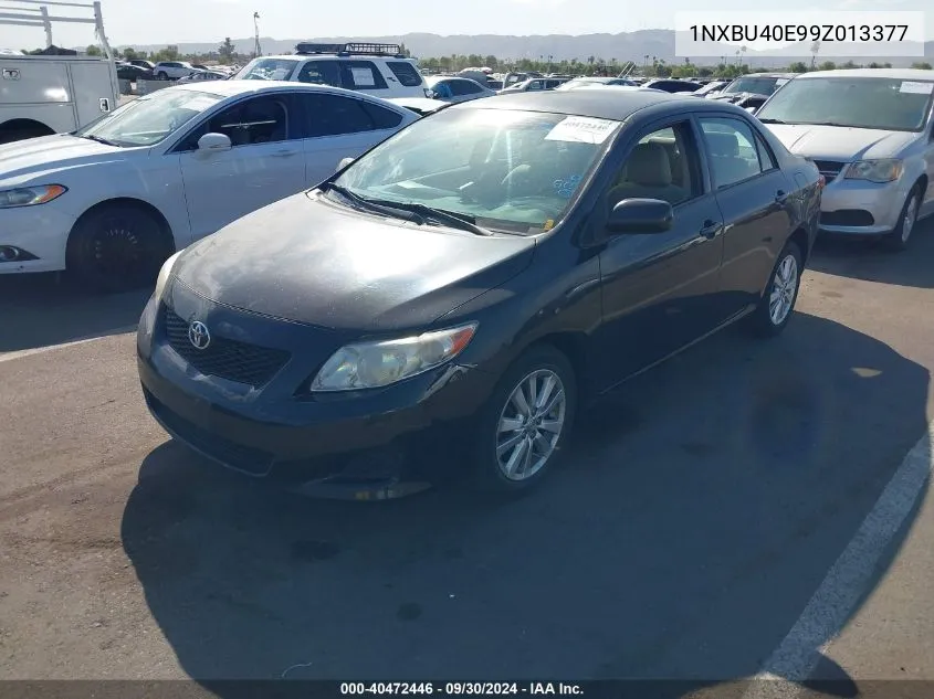 2009 Toyota Corolla Le VIN: 1NXBU40E99Z013377 Lot: 40472446