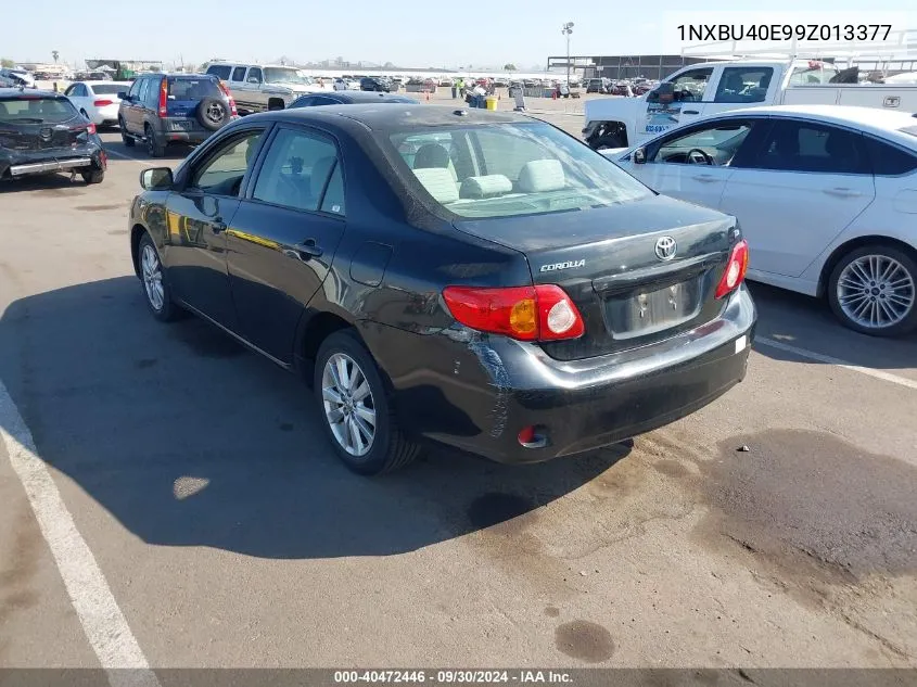 2009 Toyota Corolla Le VIN: 1NXBU40E99Z013377 Lot: 40472446