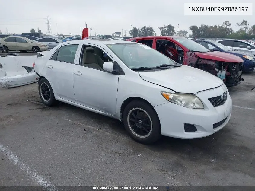 2009 Toyota Corolla Le VIN: 1NXBU40E99Z086197 Lot: 40472700