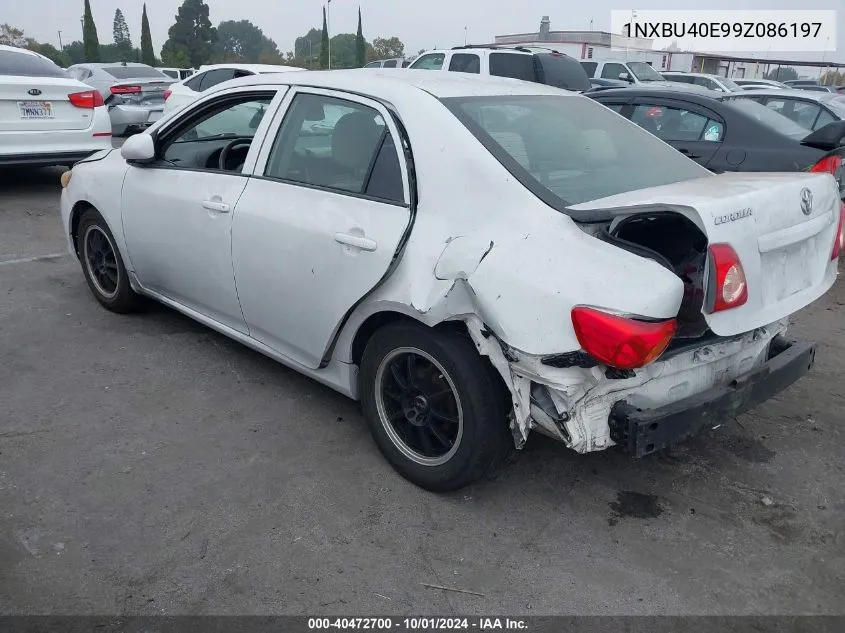 1NXBU40E99Z086197 2009 Toyota Corolla Le