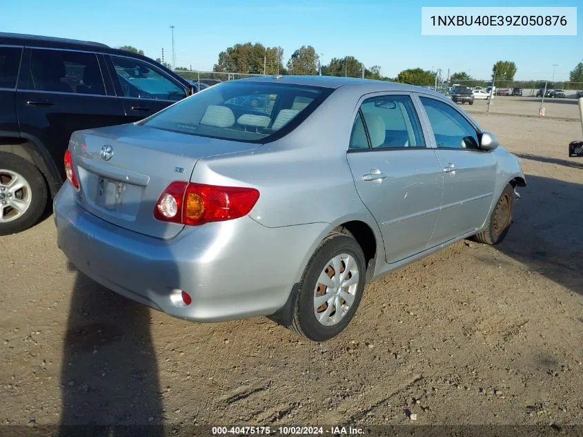 2009 Toyota Corolla Le VIN: 1NXBU40E39Z050876 Lot: 40475175