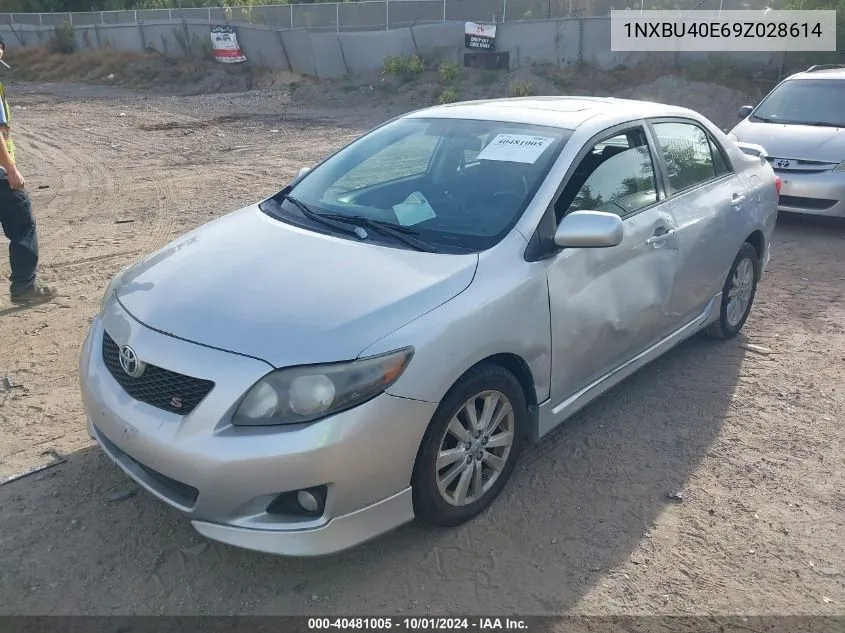 2009 Toyota Corolla S VIN: 1NXBU40E69Z028614 Lot: 40481005