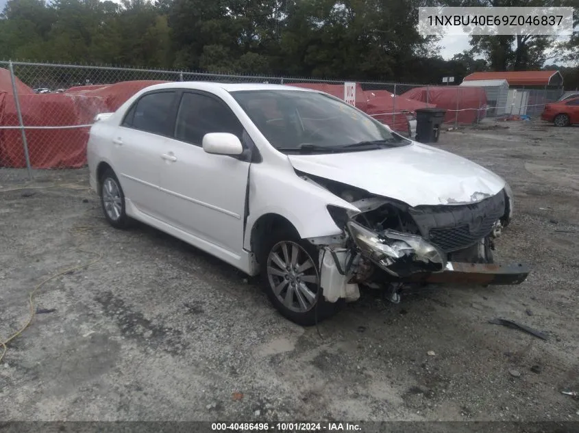 2009 Toyota Corolla S VIN: 1NXBU40E69Z046837 Lot: 40486496