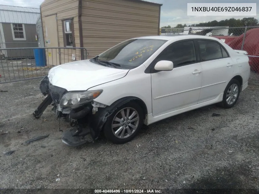 2009 Toyota Corolla S VIN: 1NXBU40E69Z046837 Lot: 40486496