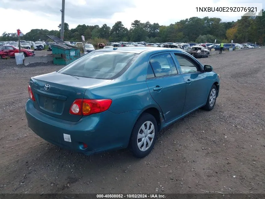 1NXBU40E29Z076921 2009 Toyota Corolla Le