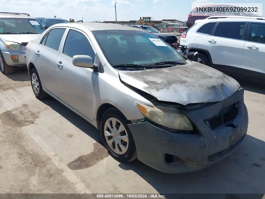 1NXBU40E69Z099232 2009 Toyota Corolla Le