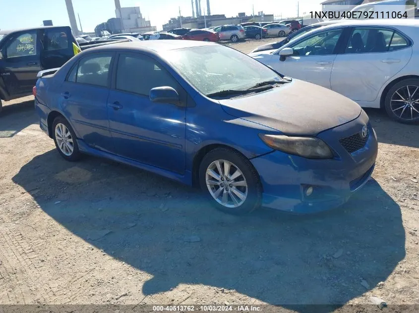 2009 Toyota Corolla S VIN: 1NXBU40E79Z111064 Lot: 40513762