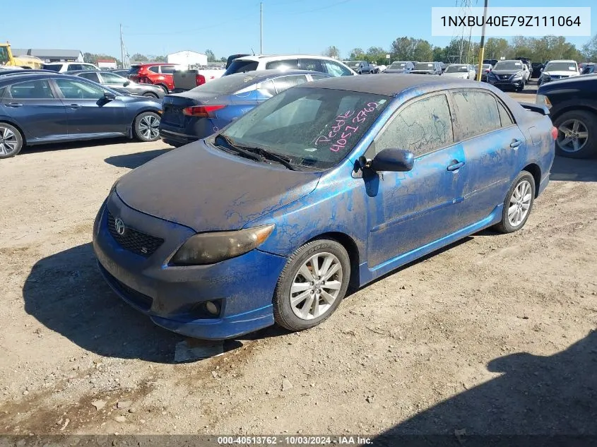 2009 Toyota Corolla S VIN: 1NXBU40E79Z111064 Lot: 40513762