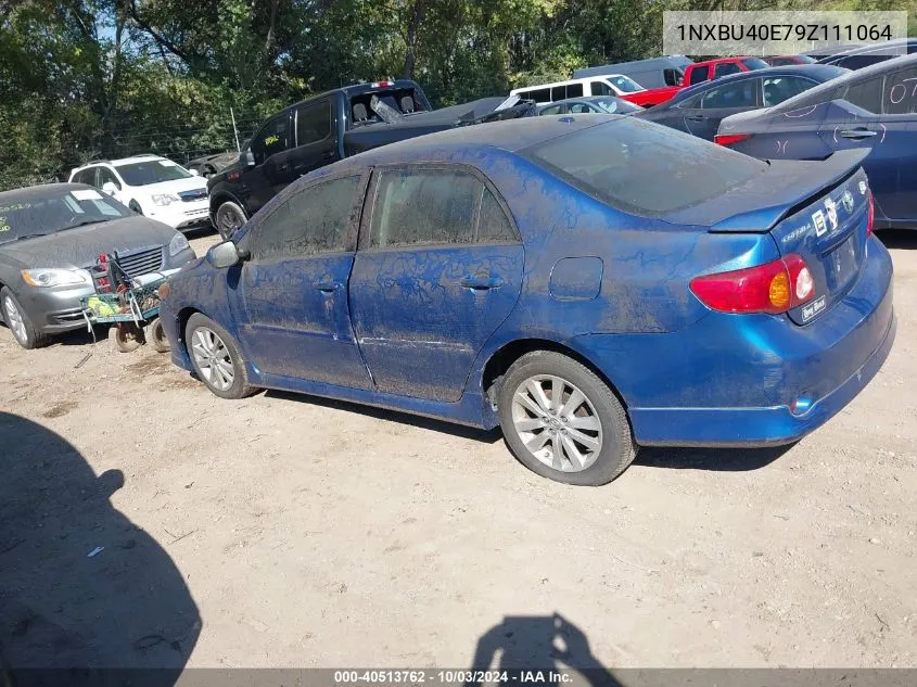 1NXBU40E79Z111064 2009 Toyota Corolla S