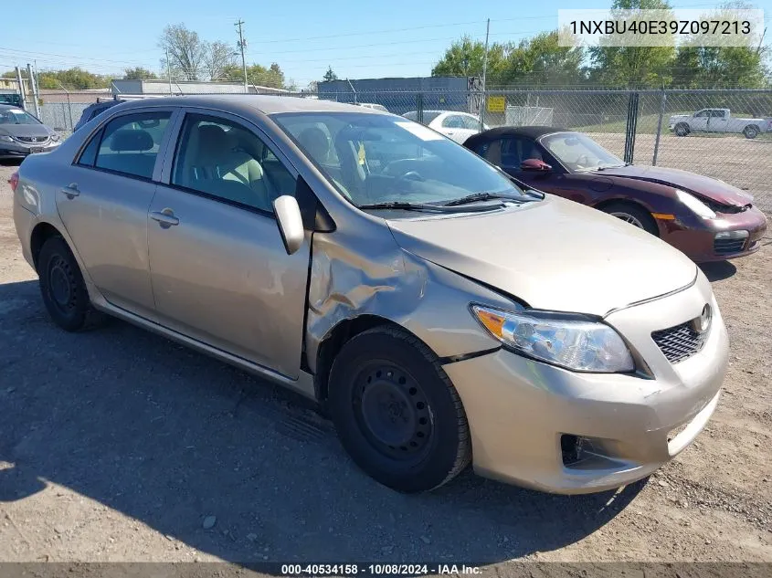 2009 Toyota Corolla Le VIN: 1NXBU40E39Z097213 Lot: 40534158