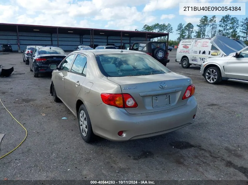 2T1BU40E09C054384 2009 Toyota Corolla S/Le/Xle