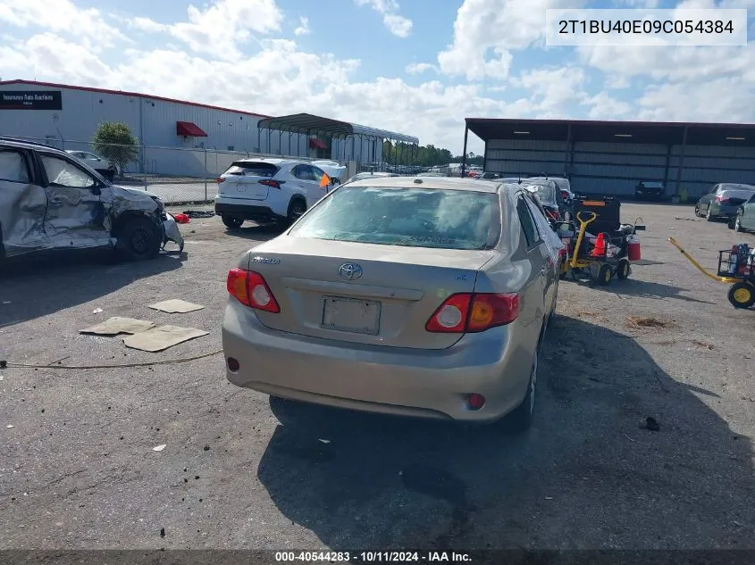 2T1BU40E09C054384 2009 Toyota Corolla S/Le/Xle