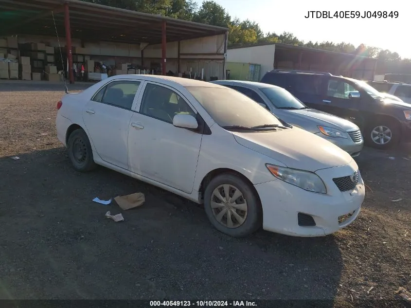 JTDBL40E59J049849 2009 Toyota Corolla Le/Xle