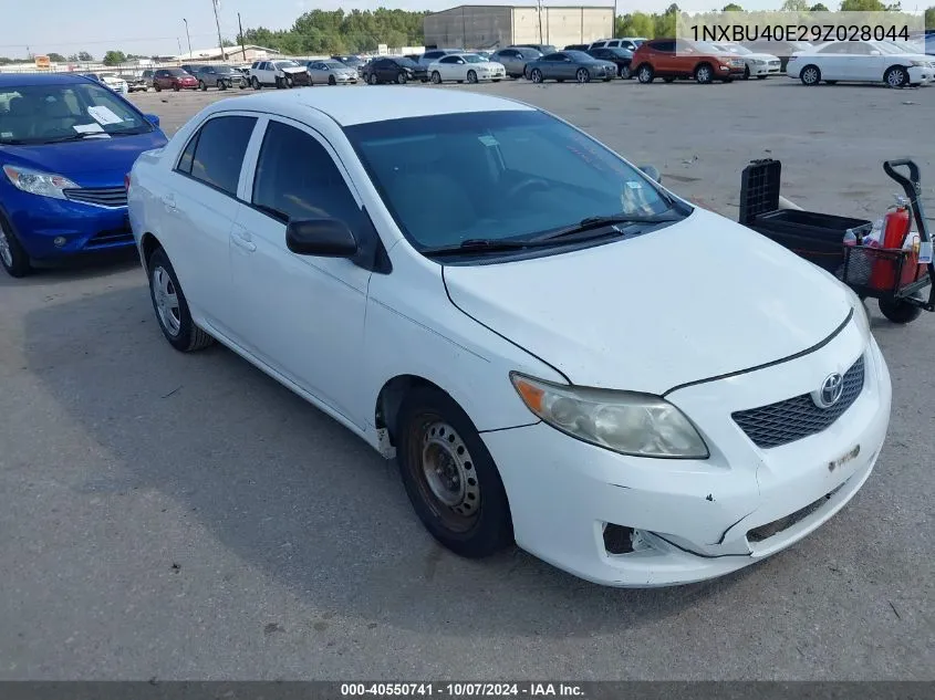 2009 Toyota Corolla VIN: 1NXBU40E29Z028044 Lot: 40550741