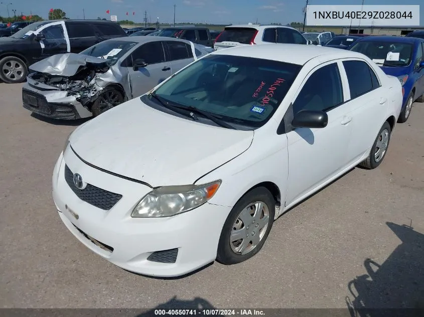 2009 Toyota Corolla VIN: 1NXBU40E29Z028044 Lot: 40550741