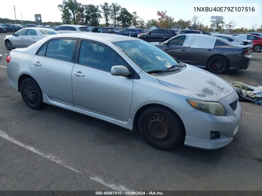 1NXBU40E79Z107516 2009 Toyota Corolla S