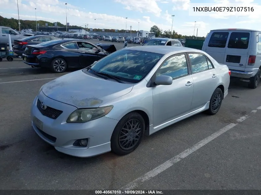 2009 Toyota Corolla S VIN: 1NXBU40E79Z107516 Lot: 40567010