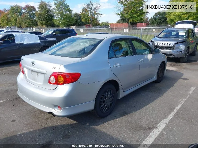 2009 Toyota Corolla S VIN: 1NXBU40E79Z107516 Lot: 40567010