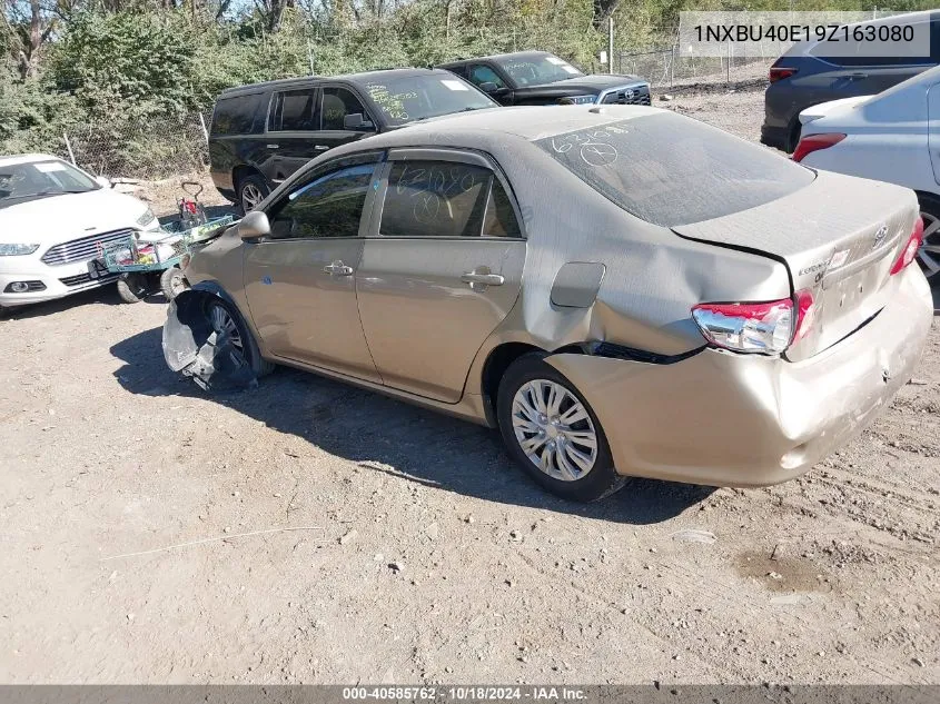 2009 Toyota Corolla Le VIN: 1NXBU40E19Z163080 Lot: 40585762