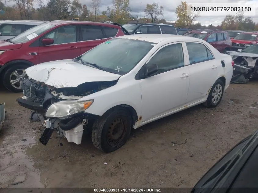 2009 Toyota Corolla VIN: 1NXBU40E79Z082150 Lot: 40593931