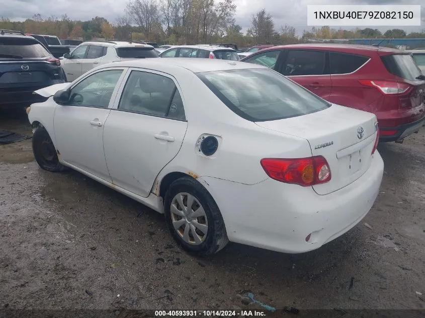 2009 Toyota Corolla VIN: 1NXBU40E79Z082150 Lot: 40593931