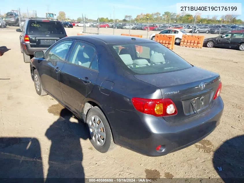 2009 Toyota Corolla Le VIN: 2T1BU40E19C176199 Lot: 40595698