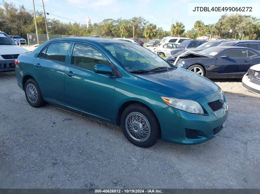 2009 Toyota Corolla Le VIN: JTDBL40E499066272 Lot: 40626812