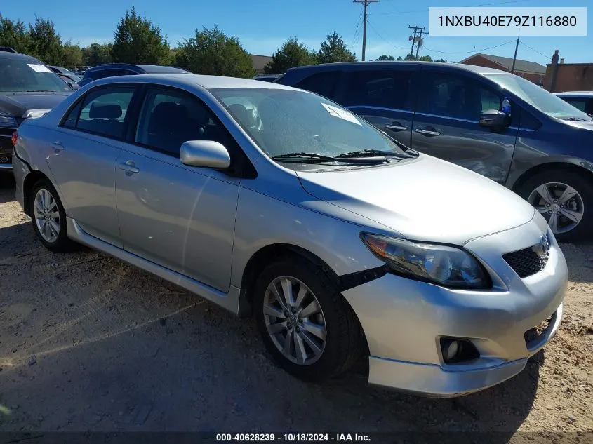 2009 Toyota Corolla S VIN: 1NXBU40E79Z116880 Lot: 40628239