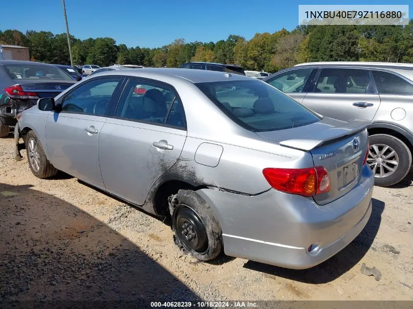 2009 Toyota Corolla S VIN: 1NXBU40E79Z116880 Lot: 40628239