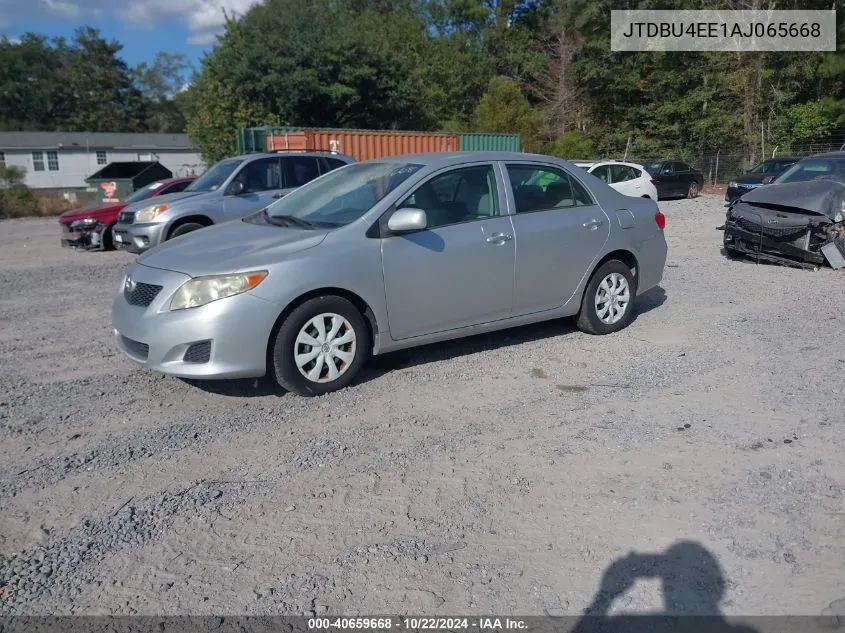 2009 Toyota Corolla Le VIN: JTDBU4EE1AJ065668 Lot: 40659668