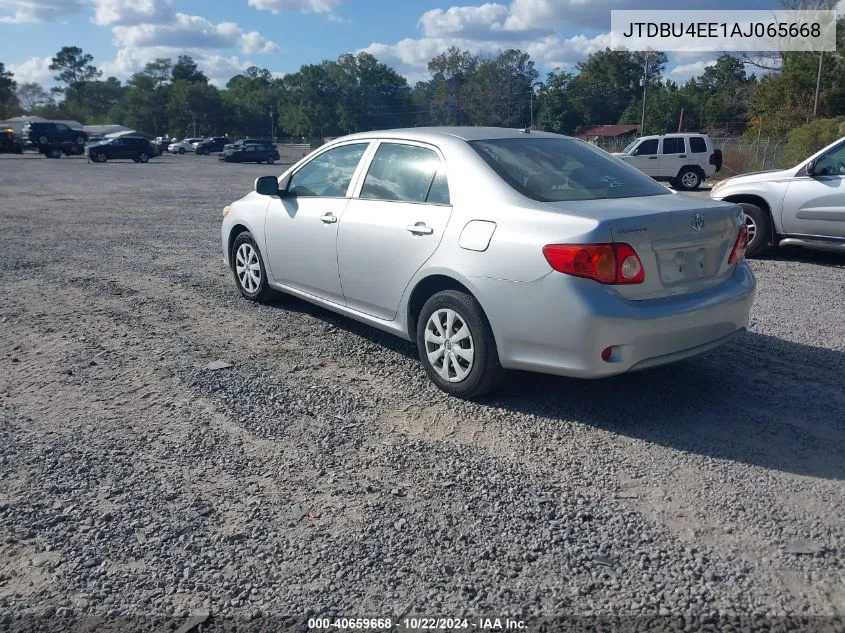 2009 Toyota Corolla Le VIN: JTDBU4EE1AJ065668 Lot: 40659668