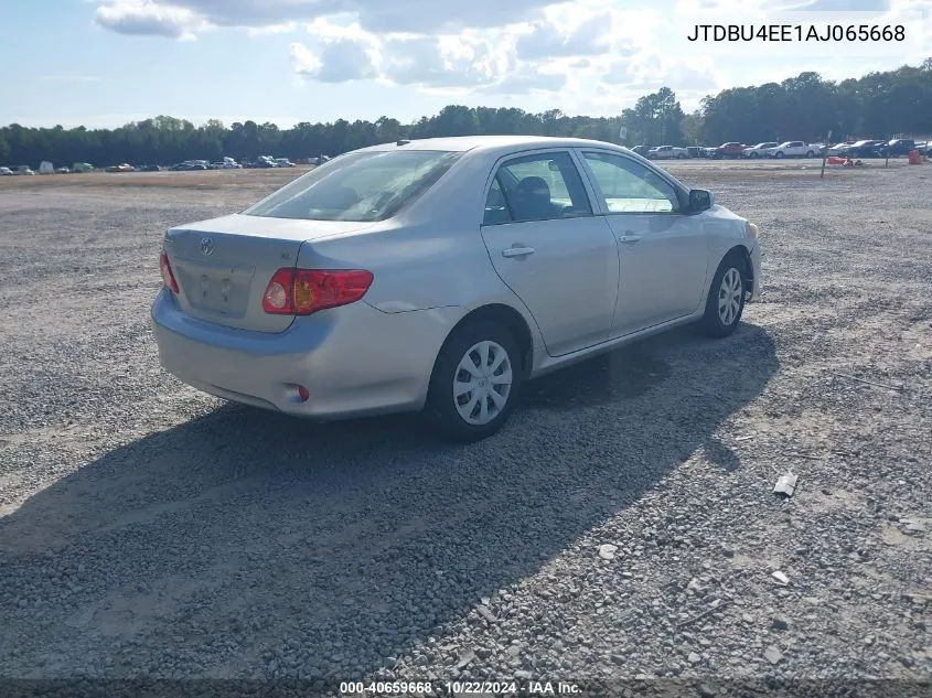 2009 Toyota Corolla Le VIN: JTDBU4EE1AJ065668 Lot: 40659668