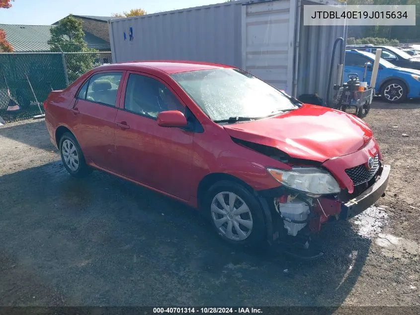 JTDBL40E19J015634 2009 Toyota Corolla Le