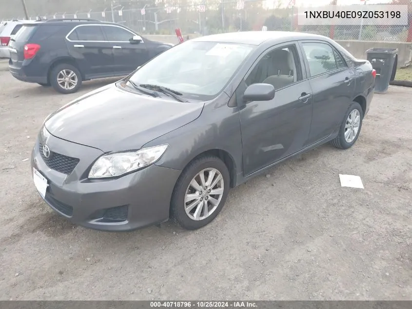 2009 Toyota Corolla Le VIN: 1NXBU40E09Z053198 Lot: 40718796