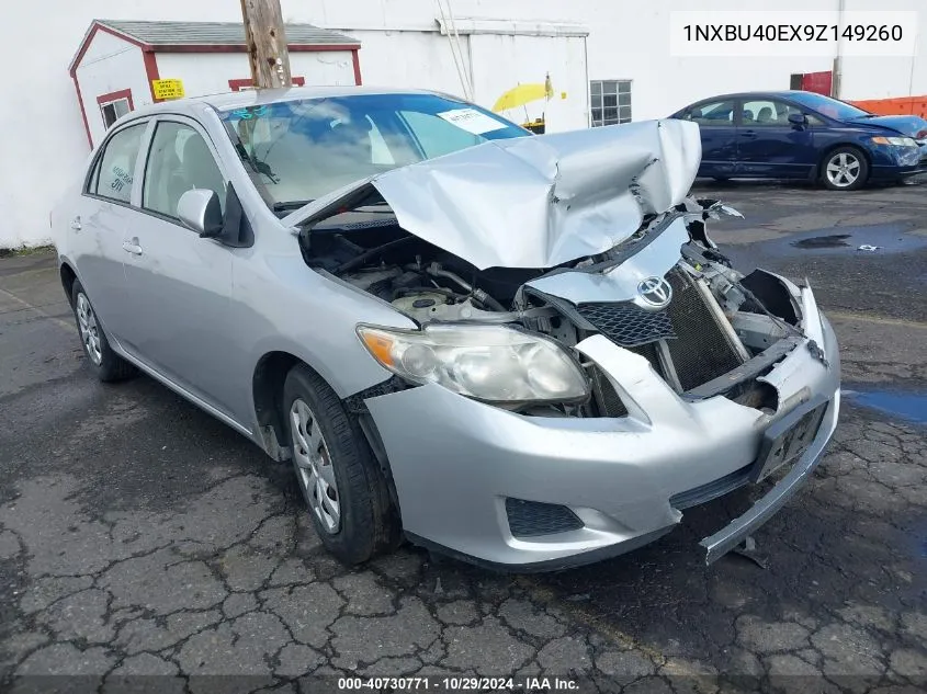 1NXBU40EX9Z149260 2009 Toyota Corolla Le